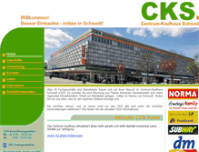 Tablet Screenshot of centrum-kaufhaus.de